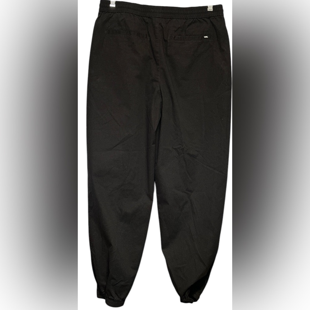 VANS UNISEX BLACK JOGGER PANTS WITH TIE STRING SIZE LARGE - Picture 3 of 6